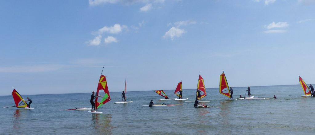 Surfen auf Prora